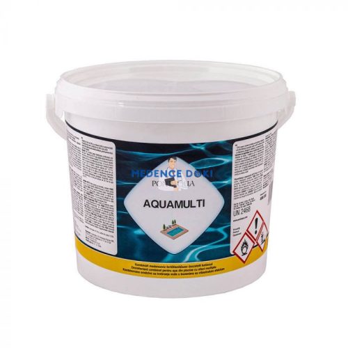 Pontaqua Aquamulti hármas hatású kombinált vízkezelő 200 gr-os tabletta 3 kg